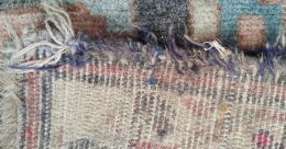 Antique rug Reapiring